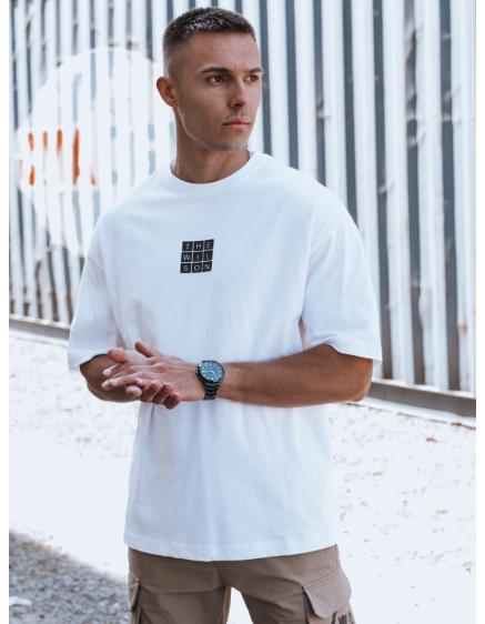 Pánské tričko s potiskem OLLA bílé