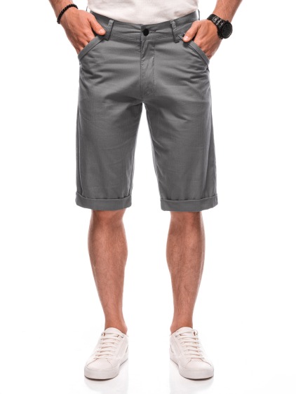 Pánské chino šortky W504 šedé