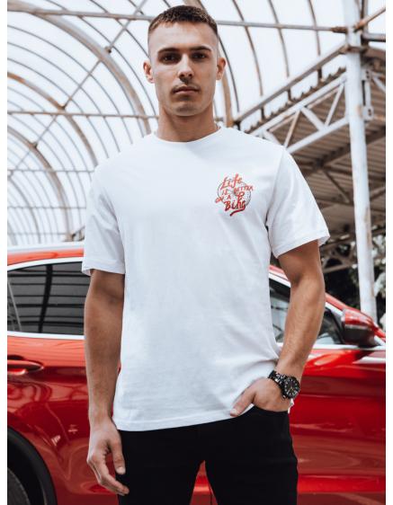 Férfi póló ELL fehérrel nyomtatva