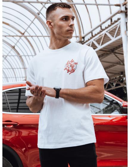 Férfi póló ELL fehérrel nyomtatva