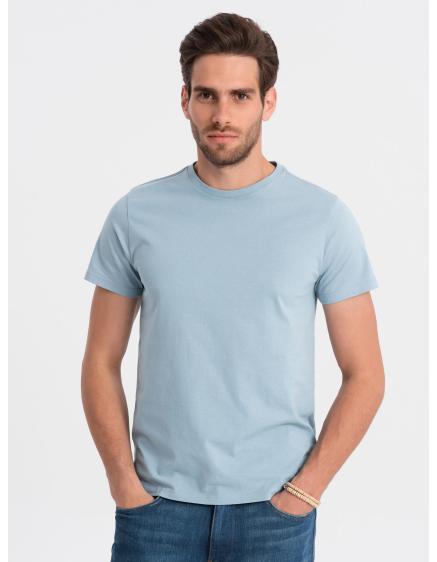 Pánské bavlněné tričko Classic BASIC modré