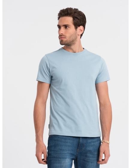 Pánské bavlněné tričko Classic BASIC modré