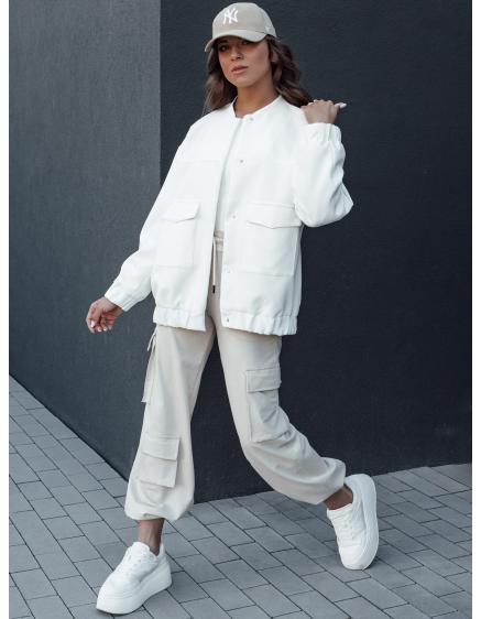 Dámska prechodná bunda QUESI ecru