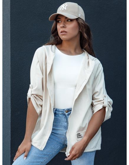 Dámska prechodná bunda MANDIA svetlo béžová