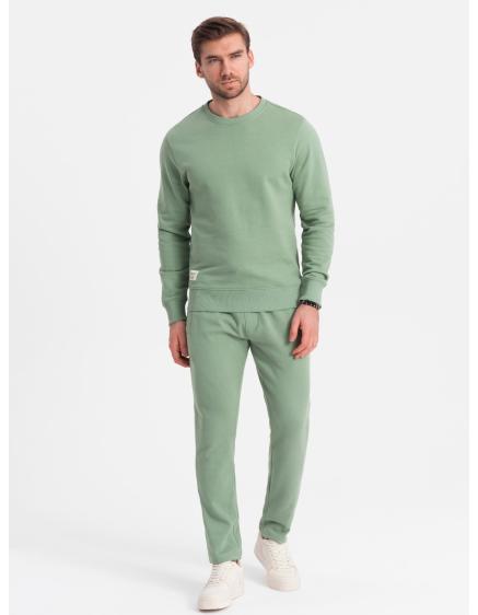 Férfi melegítőnadrág + melegítőfelső zöld V3 Z78