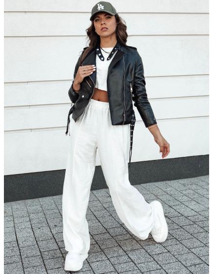 Női széles szárú nadrág GRITAN ekrü színű