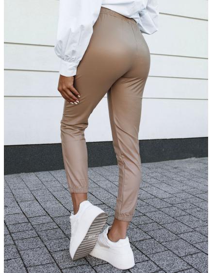 Dámské voskované kalhoty BRIAL béžové 