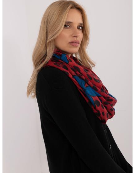 Dámsky viskózový komín červený