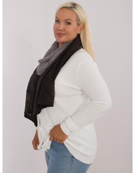 Női sál szürke-szürke