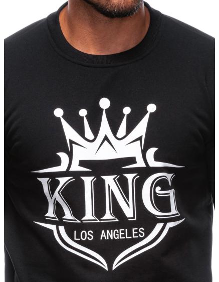 Férfi melegítőfelső B1680 fekete