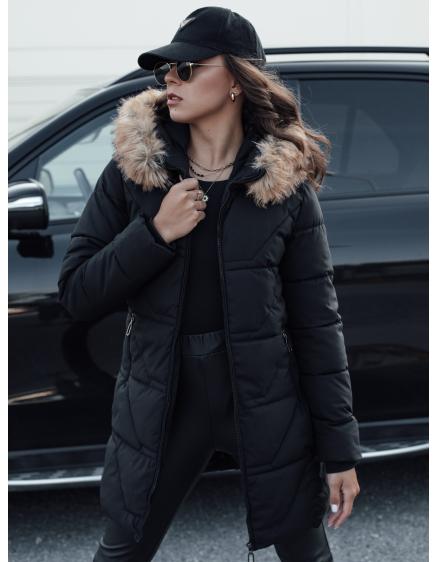 Dámska prešívaná zimná bunda NEXUS čierna