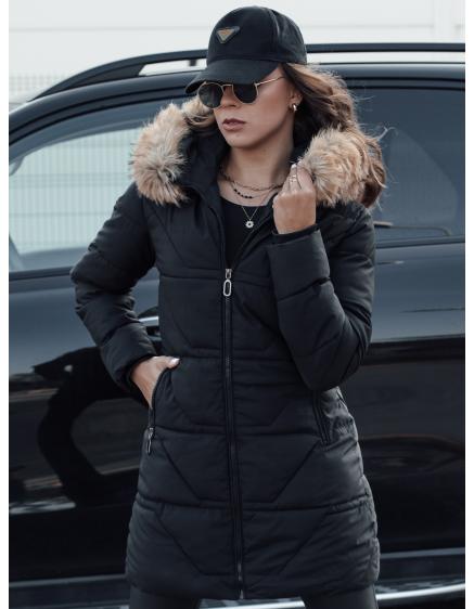 Dámska prešívaná zimná bunda NEXUS čierna