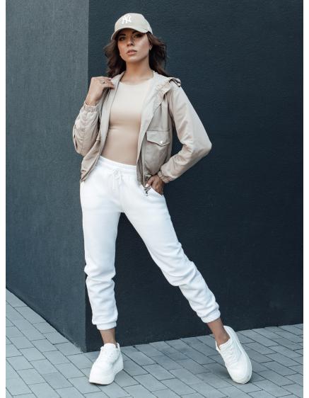 Dámska bunda s kapucňou BELIJ béžová