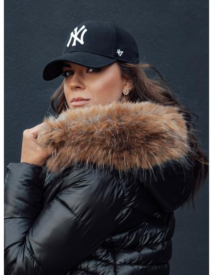 Dámská zimní bunda s kapucí WINTERCHIC černá