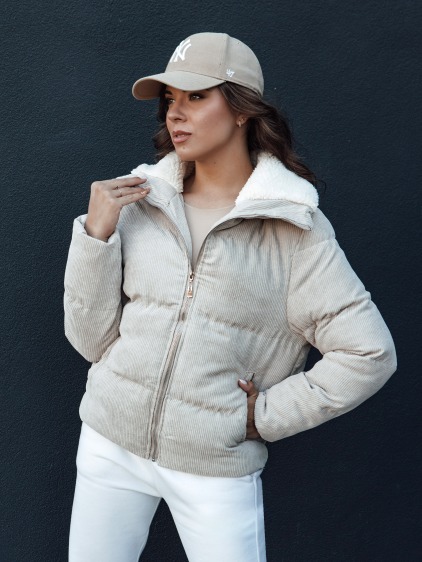 Dámska zimná bunda TRENDYGLAM béžová