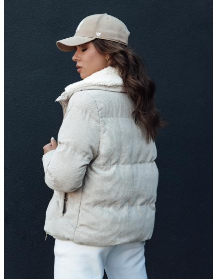 Női télikabát TRENDYGLAM beige