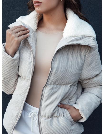 Női télikabát TRENDYGLAM beige