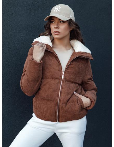 Női télikabát TRENDYGLAM barna