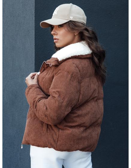 Női télikabát TRENDYGLAM barna