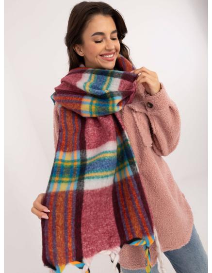 Női téli sál bordó