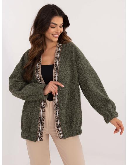 Női kardigán khaki