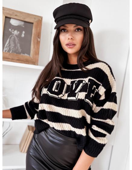 Dámský svetr CHLOE černý