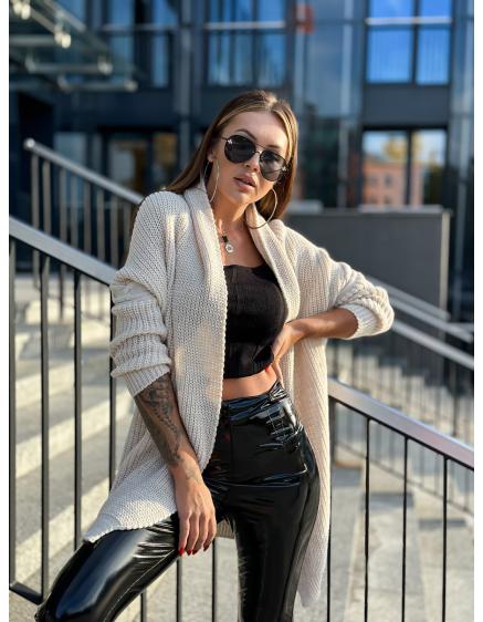 Dámsky sveter ELR022 - béžový