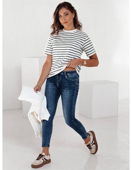 Dámské džínové kalhoty SLIMZOME modré