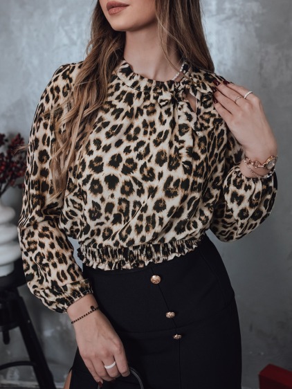 Dámská oversize halenka SAVANATOP v maskáčovém provedení