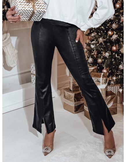 Dámske voskované nohavice MODPEX čierne