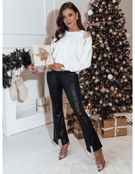 Dámske voskované nohavice MODPEX čierne