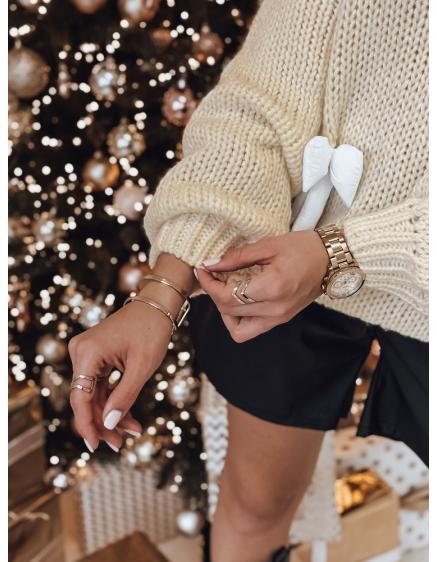 Dámský svetr one size PUREBOW béžový