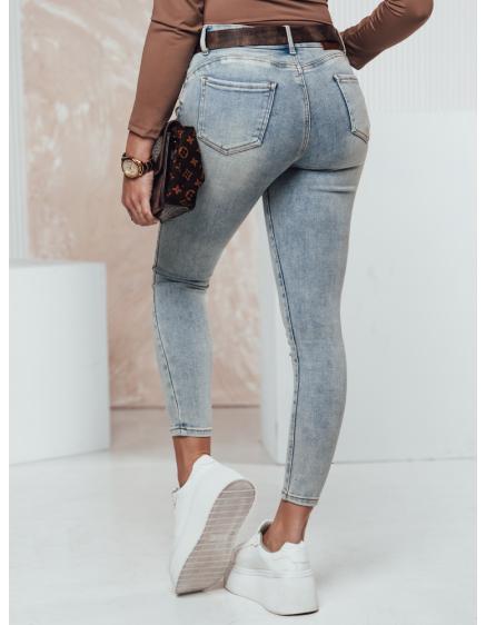 Női farmer nadrág CURVEON push up kék