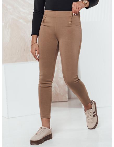 Dámské kalhoty MODSTORY camel Dstreet