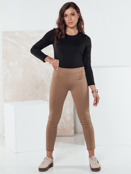 Dámské kalhoty MODSTORY camel Dstreet – fotografie produktu 2