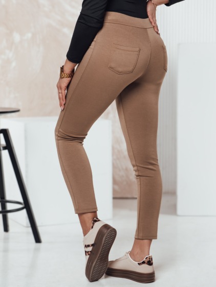 Dámské kalhoty MODSTORY camel Dstreet – fotografie produktu 4