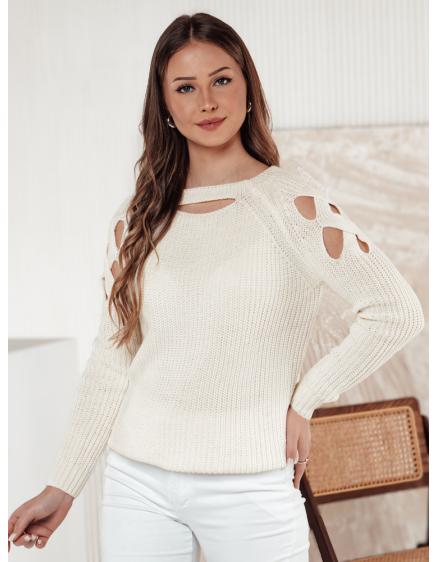 Dámsky sveter SLITARIA ecru