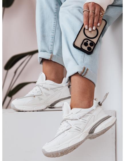 Dámské sportovní tenisky s plochou podrážkou LUXORUNS bílé