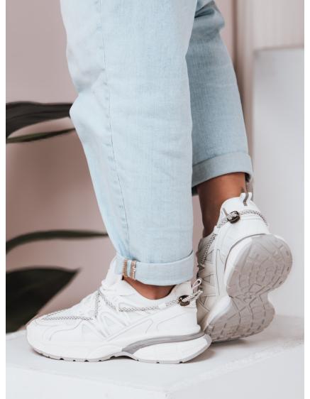 Dámské sportovní tenisky s plochou podrážkou LUXORUNS bílé