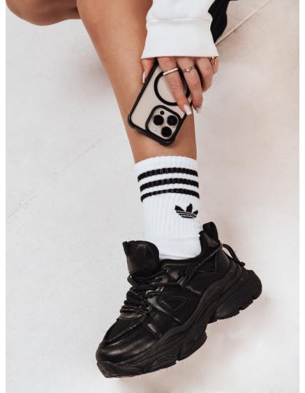 Női vastagabb talpú tornacipő NEWMOVE fekete