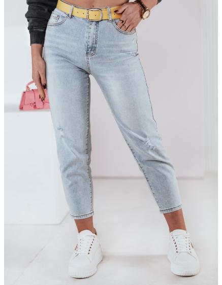 Dámské džínové kalhoty mom fit JEANMOMENT