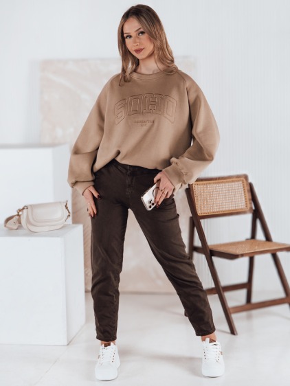 Dámské džínové kalhoty STREETSTYLE coffee – fotografie produktu 2
