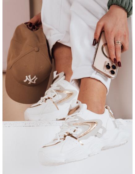 Női fehér SPARKGLAM tornacipő