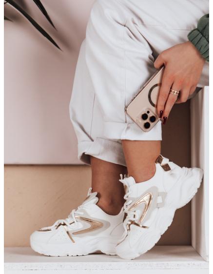 Női fehér SPARKGLAM tornacipő