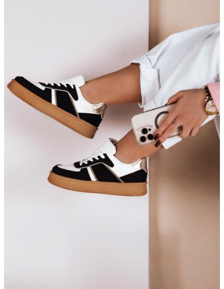 Dámské tenisky NOXSTEP na platformě černé