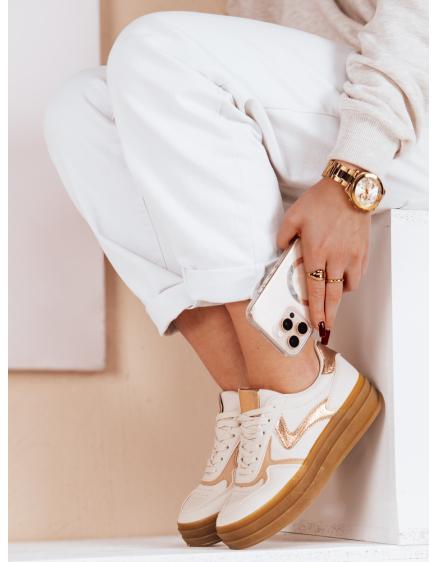 Dámské sportovní tenisky SPARKSOLO béžové barvy