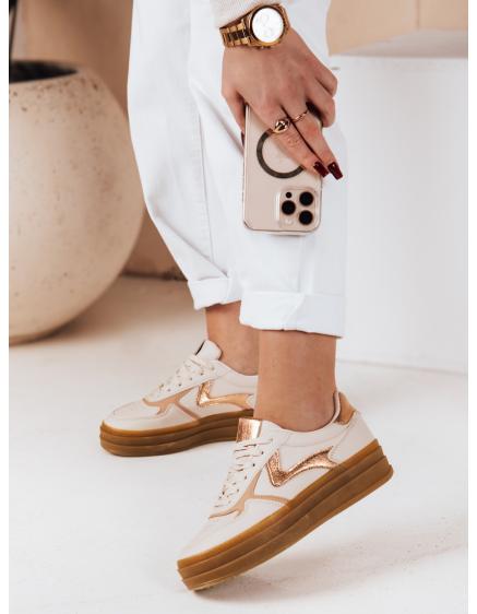 Dámské sportovní tenisky SPARKSOLO béžové barvy