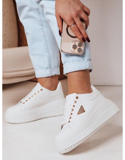 Női SNIKPIK platform tornacipő fehér