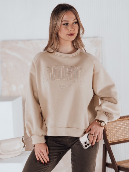 Dámská mikina one size COSYONE béžová