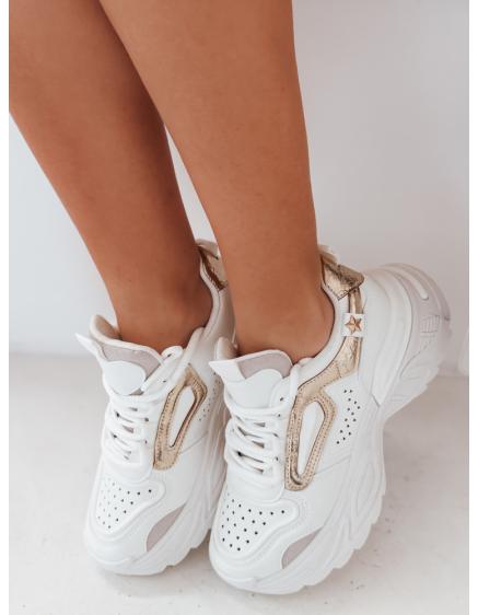 CELESTIC fehér női platform cipő